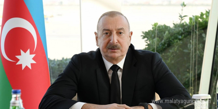 Aliyev: “(Uçak kazası) Bu büyük bir facia, Azerbaycan halkı büyük bir trajedi yaşamıştır”