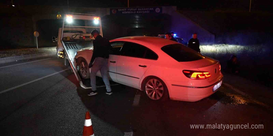 Alkollü sürücü kaza yaptı: Ehliyetine el konuldu, 9 bin 574 lira ceza kesildi