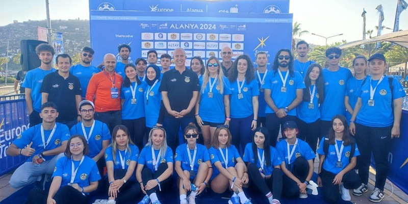 ALKÜ Alanya Avrupa Triatlon kupasında gönüllü oluyor