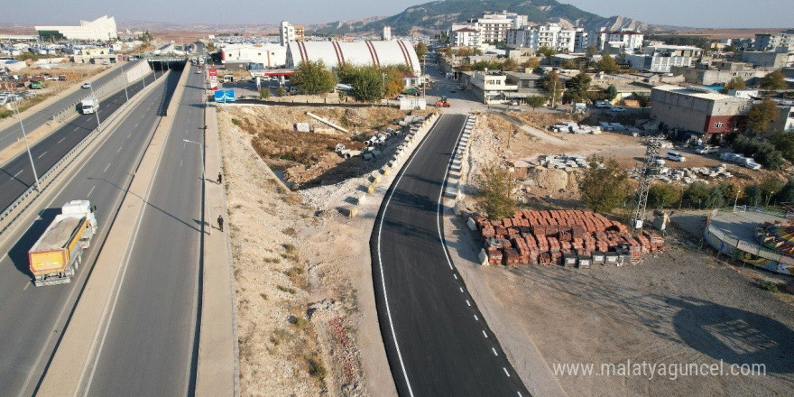 Alternatif yol trafiğe açıldı