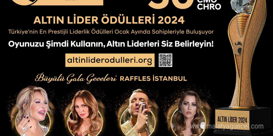 ‘Altın Lider Ödülleri’ için oylama süreci devam ediyor