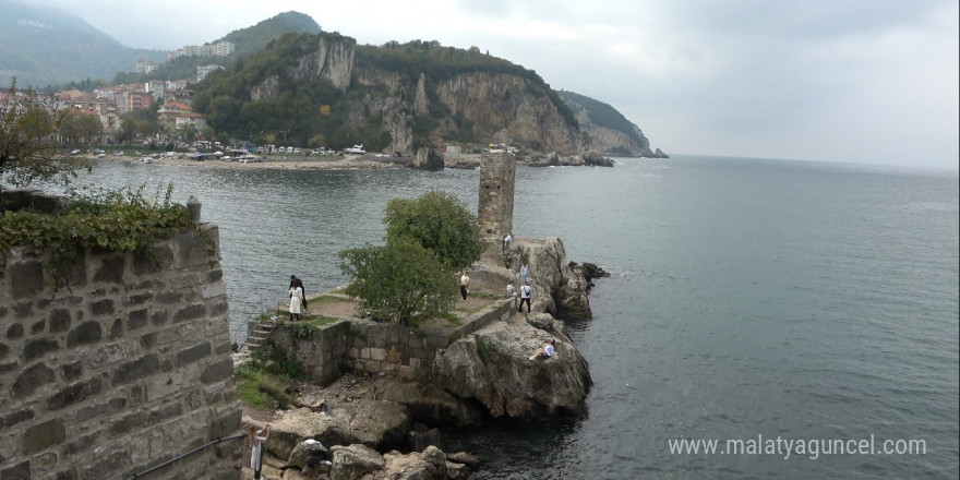 Amasra kruvaziyer turizminde rekor tazeledi