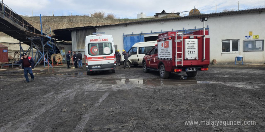 Amasya’da maden ocağında göçük: 1 yaralı