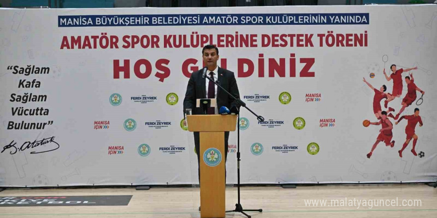 Amatör spor kulüplerine 4 milyon liralık destek