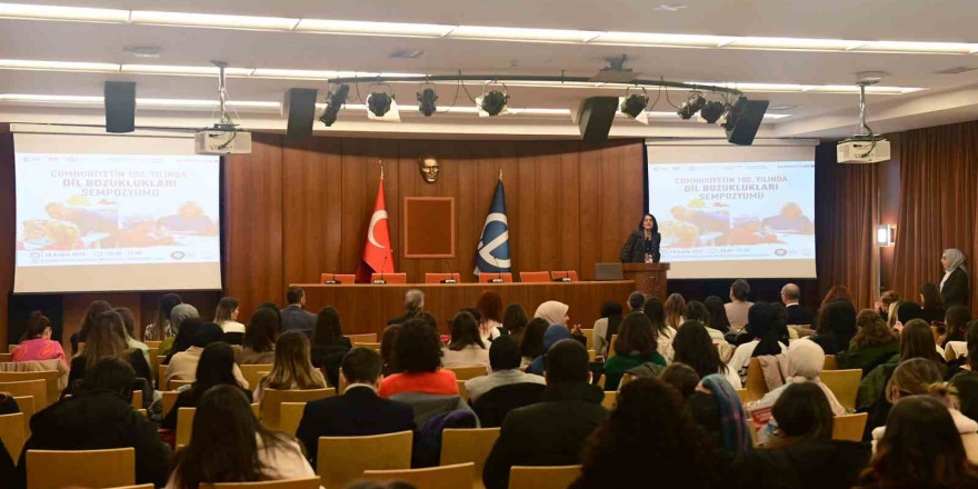 Anadolu Üniversitesi’nde ’‘Cumhuriyetin 100. Yılında Dil Bozuklukları Sempozyumu’ başladı