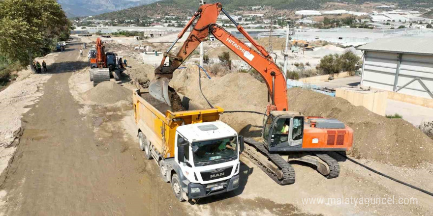 Anamur Alaköprü sulama inşaatının yüzde 92’si tamamlandı