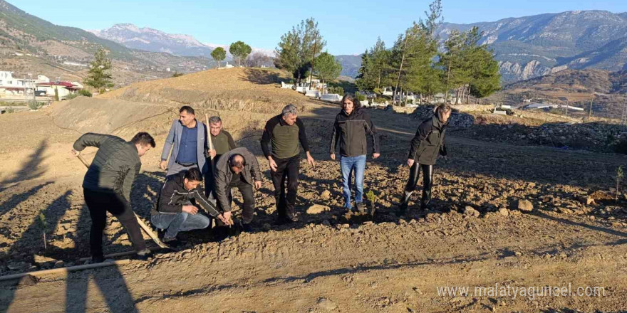 Anamur’da fidanlar toprakla buluşturuldu