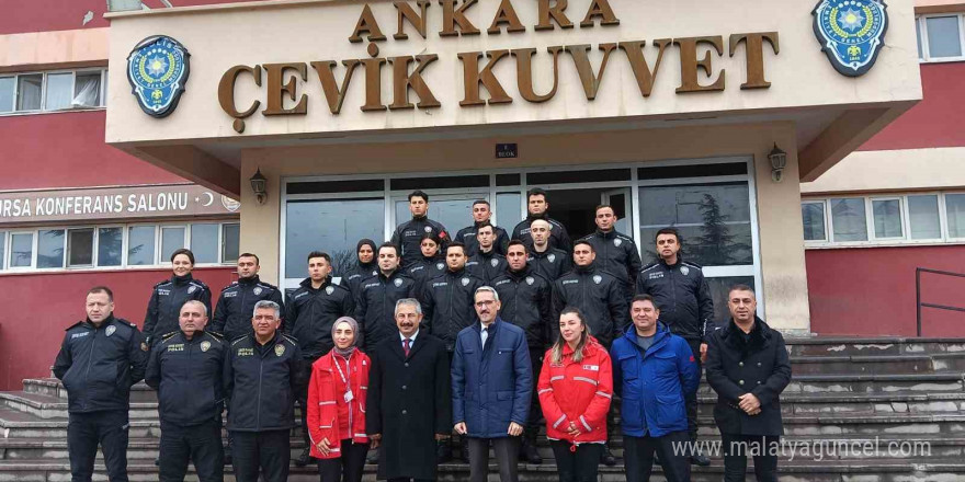 Ankara İl Emniyet Müdürü Dinç, Türk Kızılay’a kan bağışında bulundu