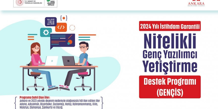 Ankara Kalkınma Ajansı’ndan genç yazılımcılara istihdam garantili eğitim desteği