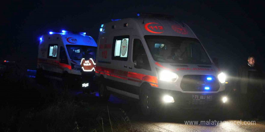 Ankara’da takla atan otomobil hurdaya döndü: 1 ölü, 4 yaralı