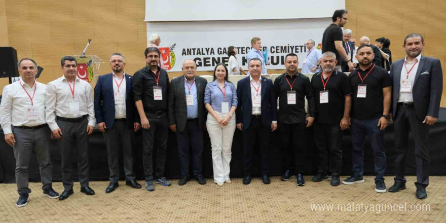 Antalya Gazeteciler Cemiyeti (AGC) Olağan Genel Kurulu yapıldı