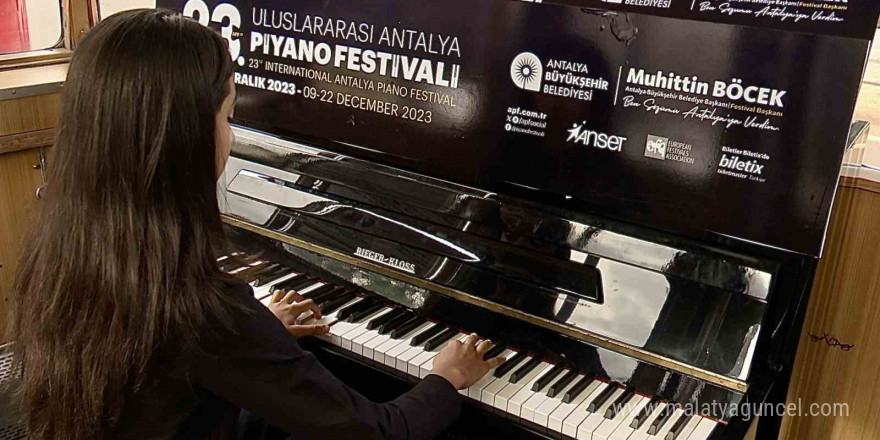 Antalya Uluslararası Piyano Festivali için geri sayım başladı