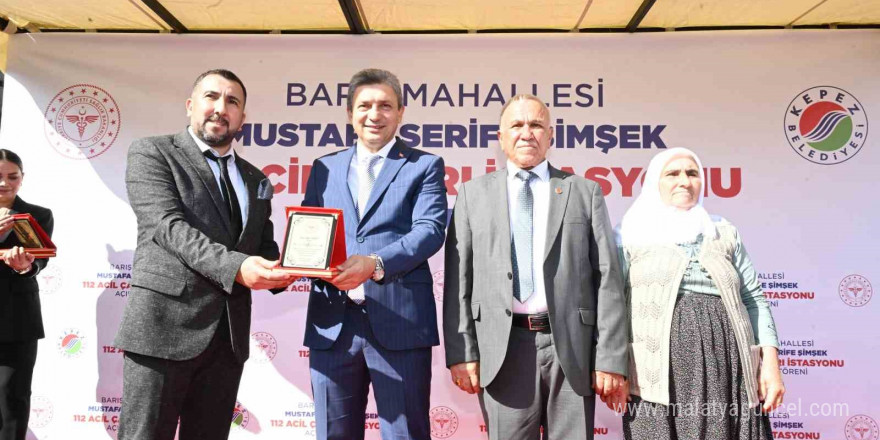 Antalya’da acil sağlık hizmetlerine bir istasyon daha eklendi