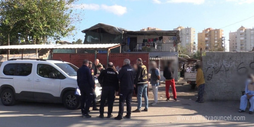 Antalya’da çalıntı eşyaları satan hurdacılara baskın