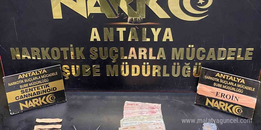 Antalya’da zehir tacirlerine darbe: Son 1 haftada 19 tutuklama