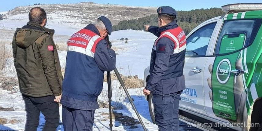 Ardahan’da Jandarma, kaçak avcılığa karşı denetimlerini sürdürüyor