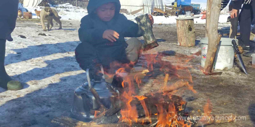 Ardahan’da Sibirya soğukları