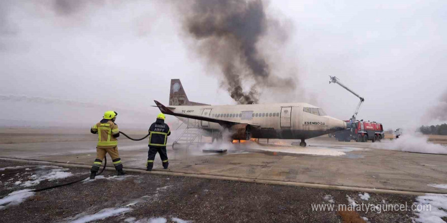 ARFF ekipleri 2024 yılında 481 acil duruma müdahale etti