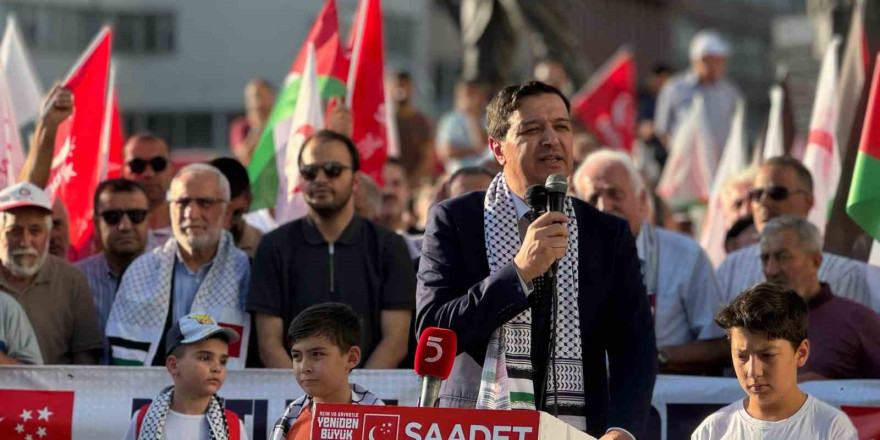 Arıkan; ’Şehitlere Rahmet Zalimlere Lanet’ etkinliğine katıldı