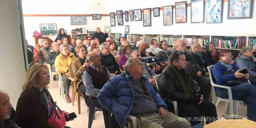 Arkeoloji sunumuna vatandaşlardan yoğun ilgi