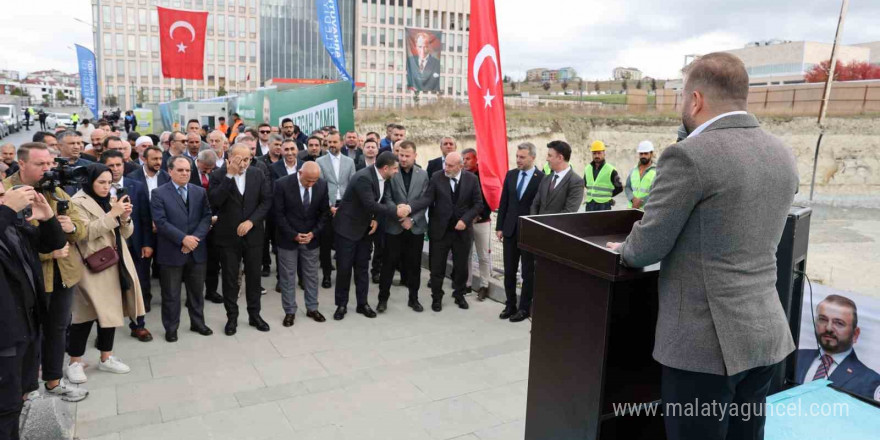 Arnavutköy’de Namazgah Camii’nin temeli atıldı