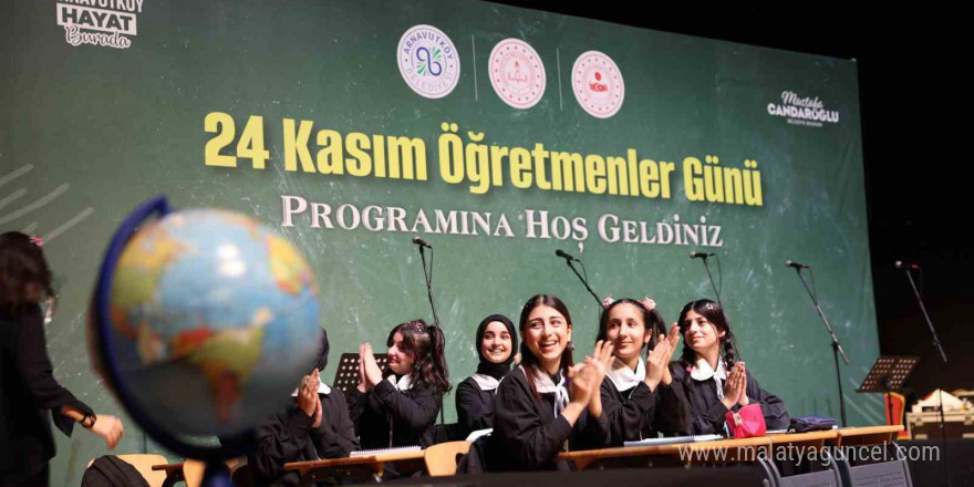 Arnavutköy’de Öğretmenler Günü’ne özel anlamlı program