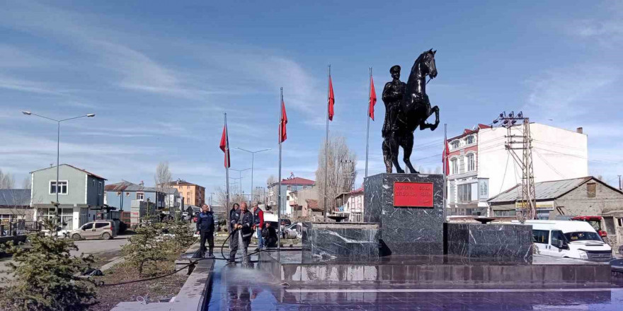 Arpaçay Belediye’den bahar temizliği