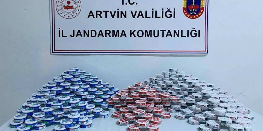 Artvin’de kaçak sigara ve içki operasyonu