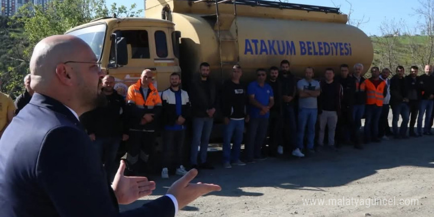 Atakum’da 5 bin 300 adet sokak yıkandı