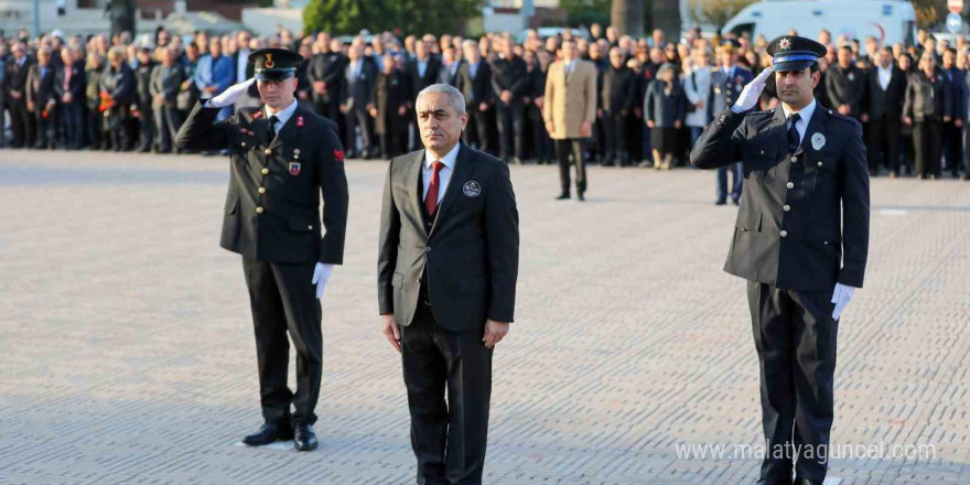 Atatürk, Aliağa’da da anıldı