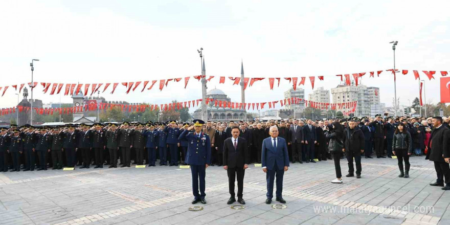 Atatürk, Kayseri’de törenle anıldı