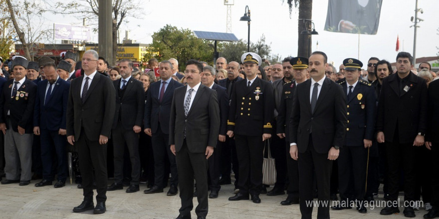 Atatürk Mudanya’da özlemle anıldı