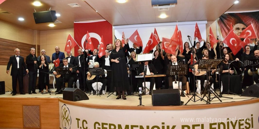 Atatürk, sevdiği şarkılarla Germencik’te anıldı