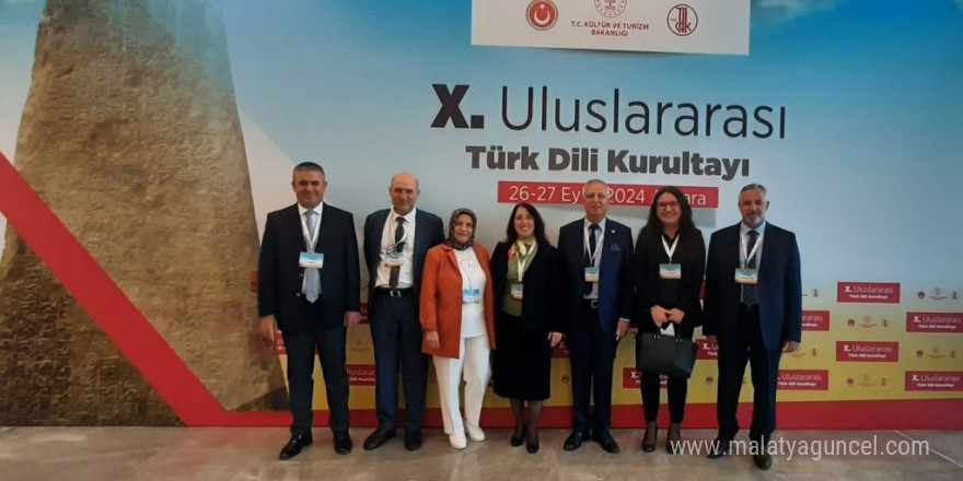 Atatürk Üniversitesi X. Uluslararası Türk Dili Kurultayı’na katılım