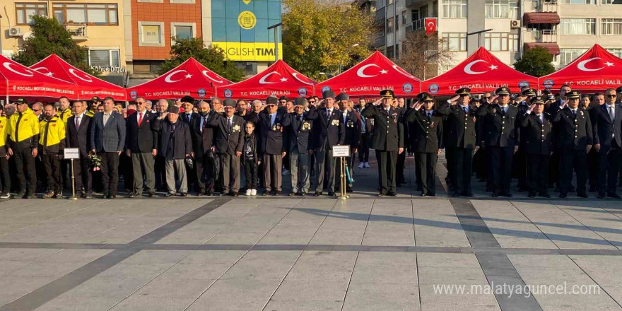 Atatürk, vefatının 86. yıl dönümünde Kocaeli’de anıldı