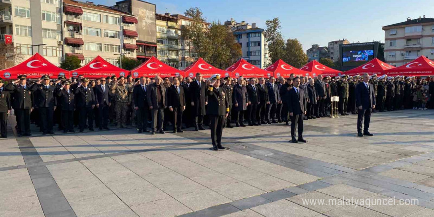 Atatürk, vefatının 86. yıl dönümünde Kocaeli’de anıldı