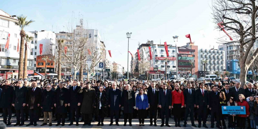 Atatürk’ün Denizli’ye gelişinin 93. yıldönümü anıldı