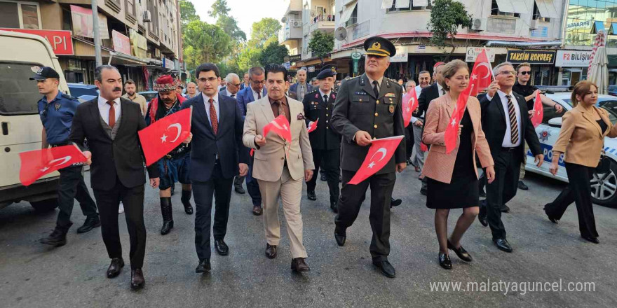 Atatürk’ün Nazilli’ye gelişinin 87. yıldönümü coşkuyla kutlandı