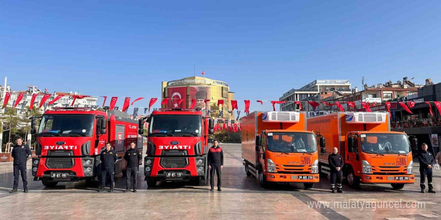 Aydın Büyükşehir Belediyesi araç filosunu güçlendiriyor