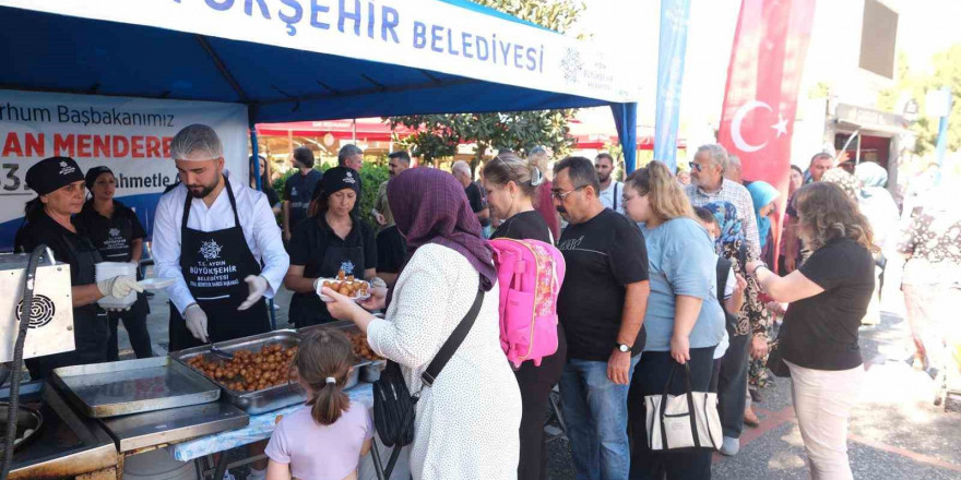 Aydın Büyükşehir Belediyesi’nden merhum Menderes anısına lokma hayrı