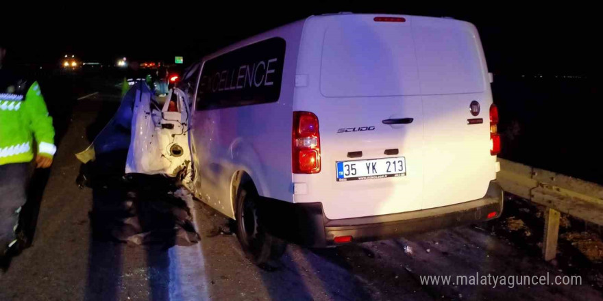 Aydın-Denizli Otoyolu’nda kaza: 1 ölü, 5 yaralı