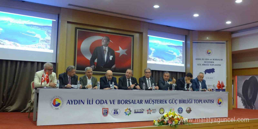 Aydın İli Oda Borsaları Güç Birliği Toplantısı KUTO’da yapıldı