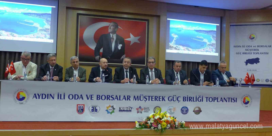 Aydın İli Oda Borsaları Güç Birliği Toplantısı KUTO’da yapıldı