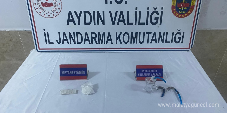 Aydın jandarmasından uyuşturucu operasyonu: 2 tutuklama