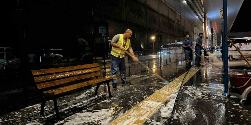 Aydın otogarı ‘pırıl pırıl’ oldu