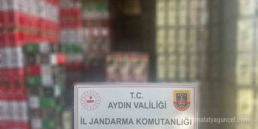 Aydın’da 1 milyon 38 bin 500 TL değerinde kayıt dışı boş zeytinyağı kutusu ele geçirildi