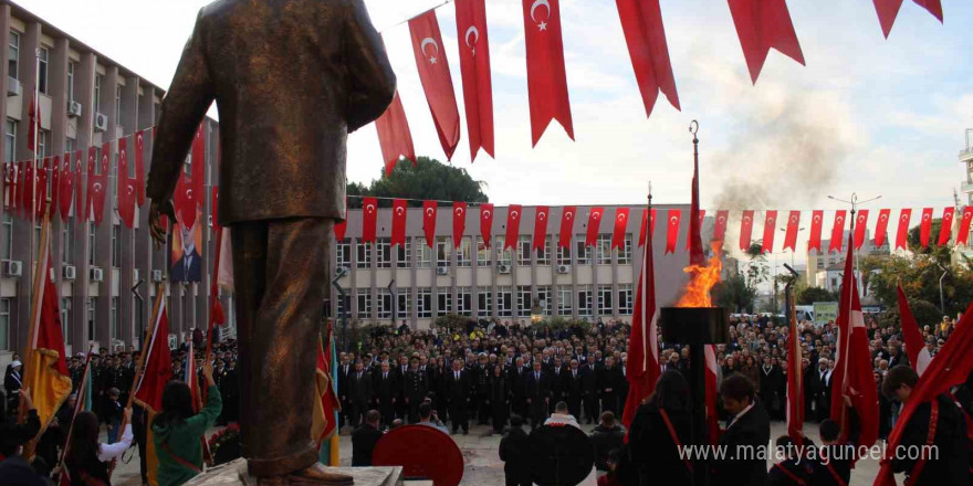 Aydın’da 10 Kasım Atatürk’ü Anma Töreni Gerçekleşti