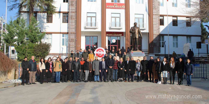 Aydın’da ’10 Ocak Çalışan Gazeteciler Günü’ kutlandı