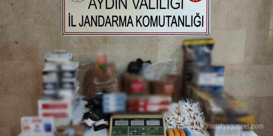 Aydın’da 11 kilo bandrolsüz tütün ele geçirildi