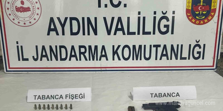 Aydın’da 12 adet ruhsatsız tabanca geçirildi